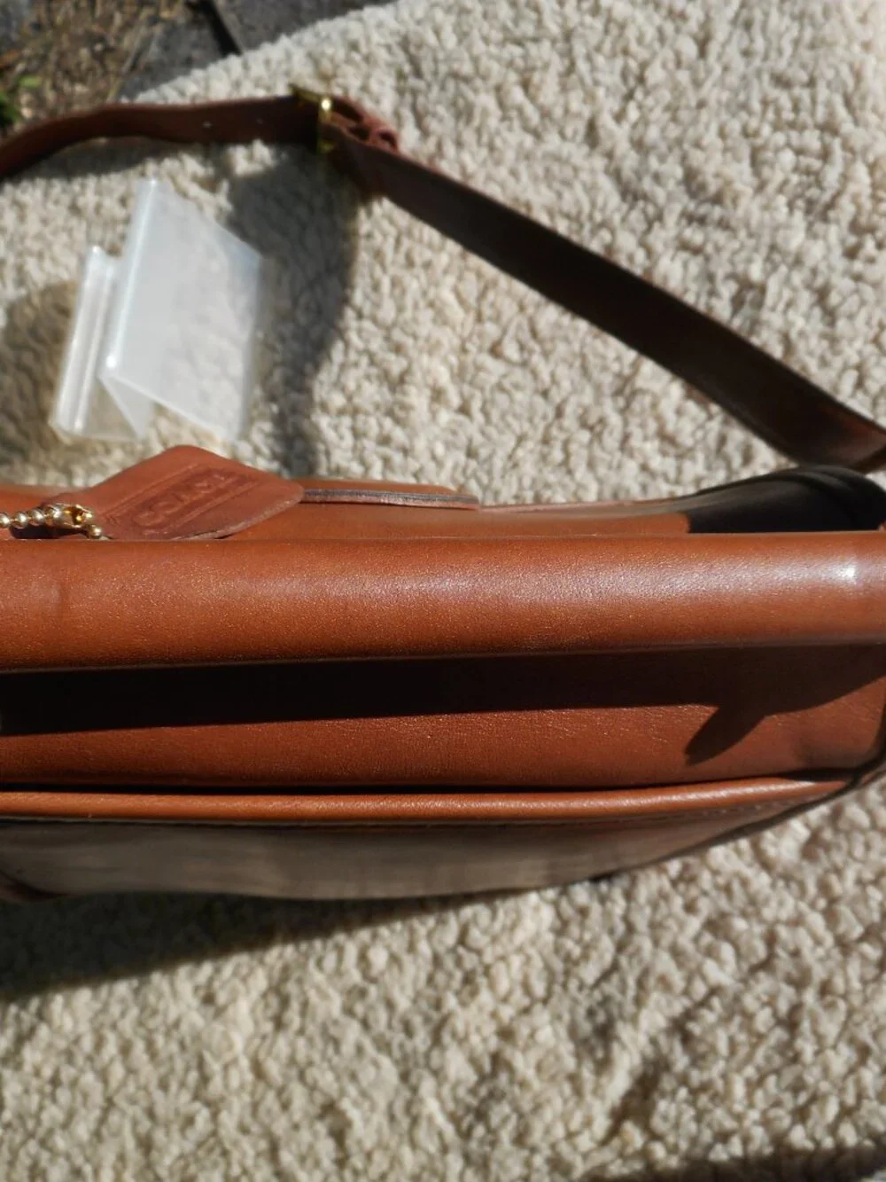 Vintage Coach Murphy  Bag 9930, in British Tan - Picture 8 of 12